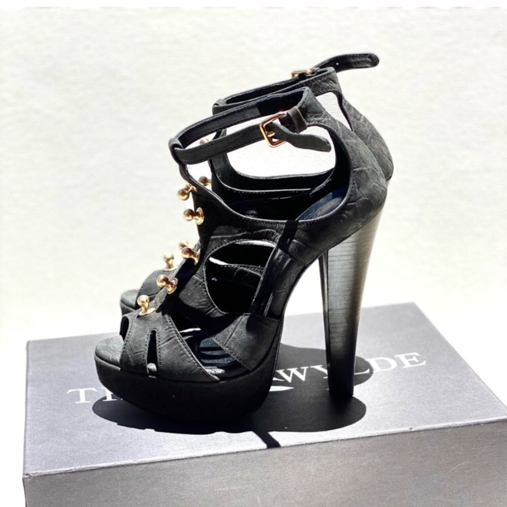 Thomas Wylde Studded Platform Pumps